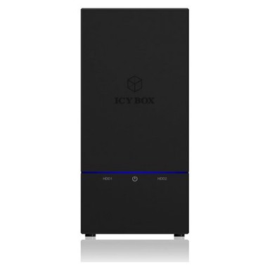 RAIDSONIC Dvostruko RAID kućište ICY BOX IB-RD3621U3, za 2x 3.5" HDD, USB 3.0, crno